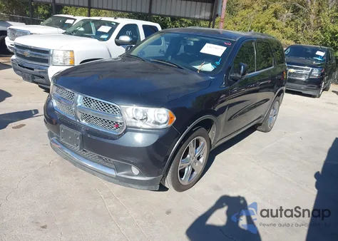 2013 Dodge Durango Sxt из США, поврежденный, VIN 1C4RDHAG1DC684065